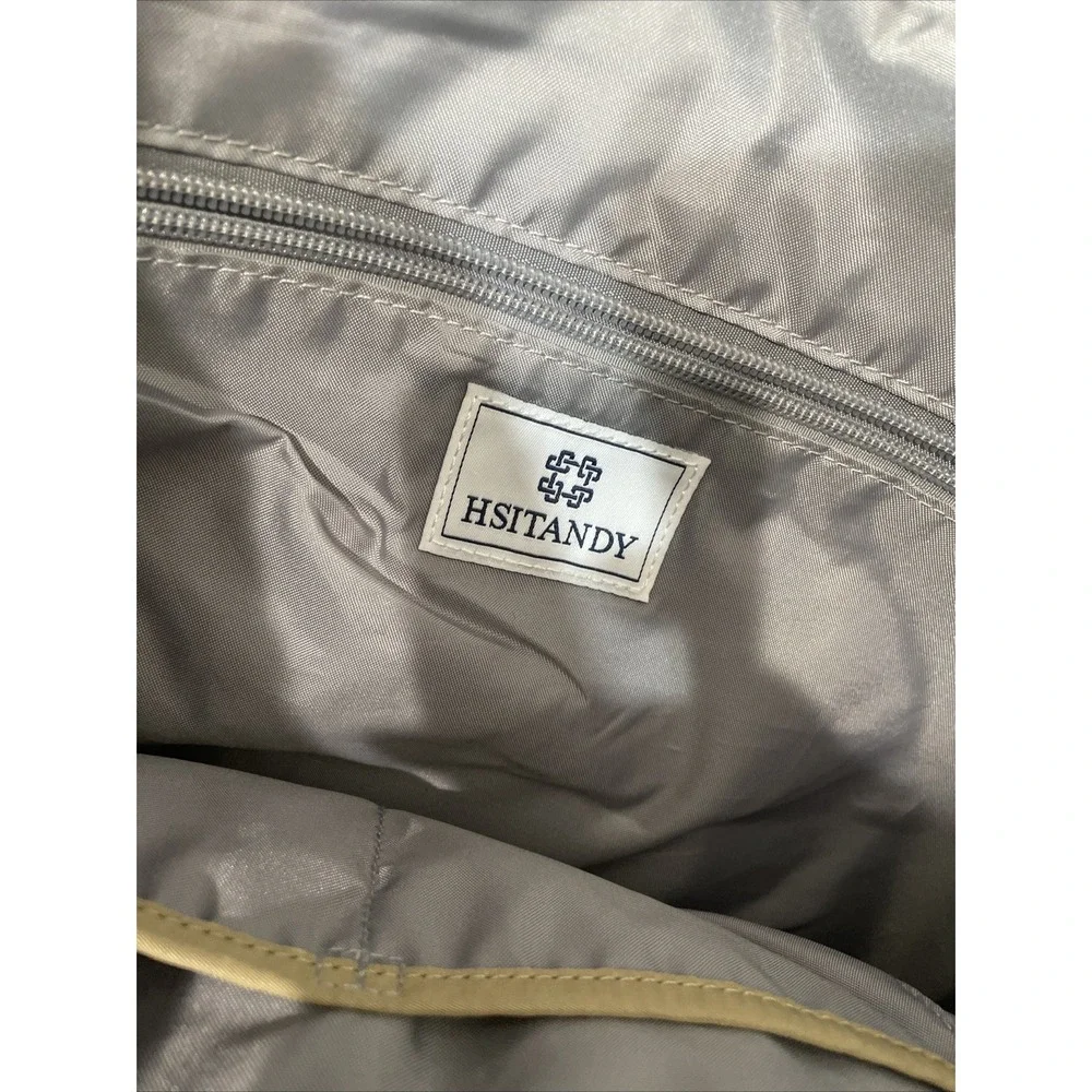 Hsitandy‎ Beige Waterproof quilted tote bag NEW